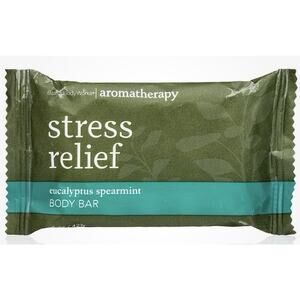 Bath and Body Works Stress Relief Eucalyptus Body Bar 1.5oz Set of 10 New